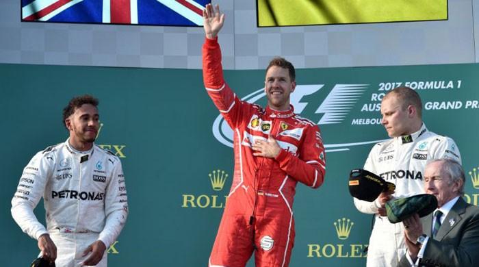 Formula One: Ferrari’s Vettel wins Australian Grand Prix