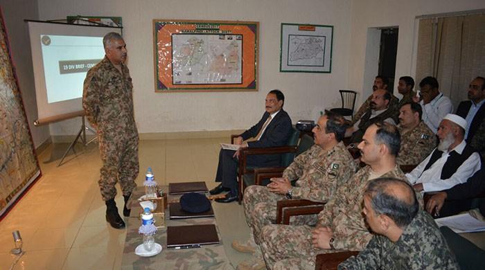 Lt Gen Nadeem Raza reviews security arrangements for census in Attock