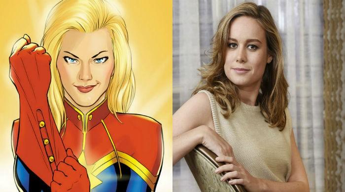 Brie Larson hopes to set the right example with Captain Marvel
