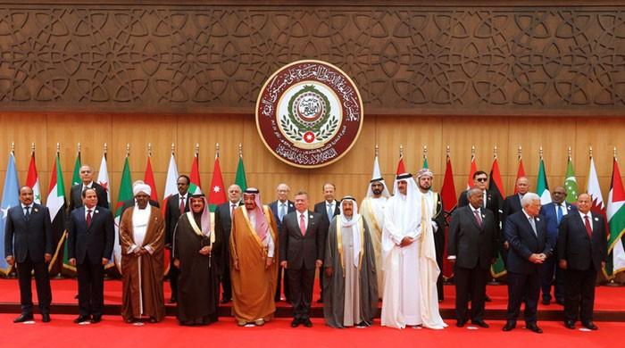 Arab leaders seek common ground at summit on Palestinian state