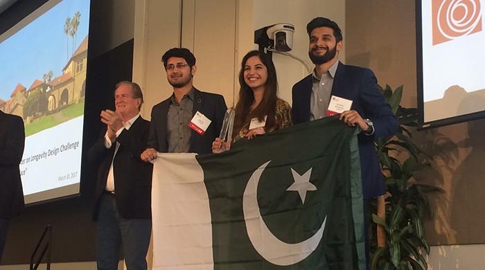 Pakistani students bag first position at Stanford University competition