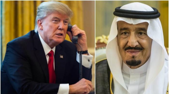 Saudi king congratulates Trump on US military strikes in Syria