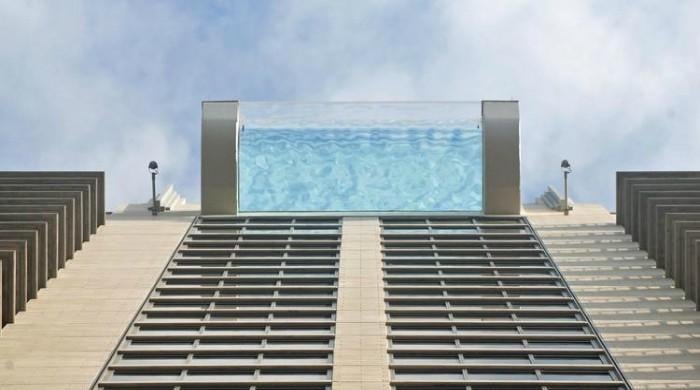 This Sky glass pool in downtown Houston will send shivers down your spine