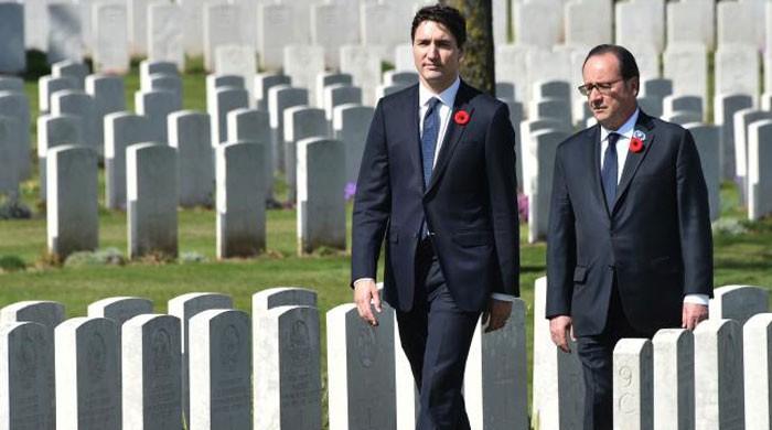 Justin Trudeau leads centenary of WW1 battle at Vimy Ridge