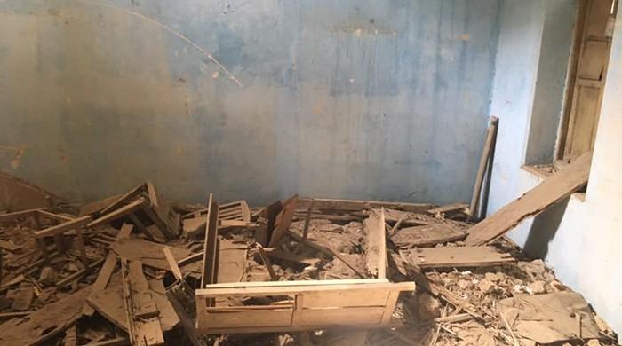 Civil society seeks action against builder mafia for demolishing historical school building