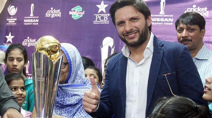 Shahid Afridi named as Pakistan’s ambassador for Champions Trophy