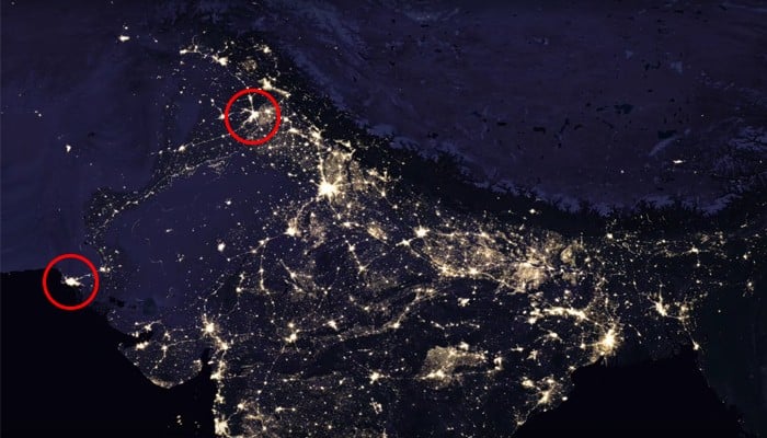 Karachi, Lahore brightest in Pakistan on NASA’s new nighttime map | Sci