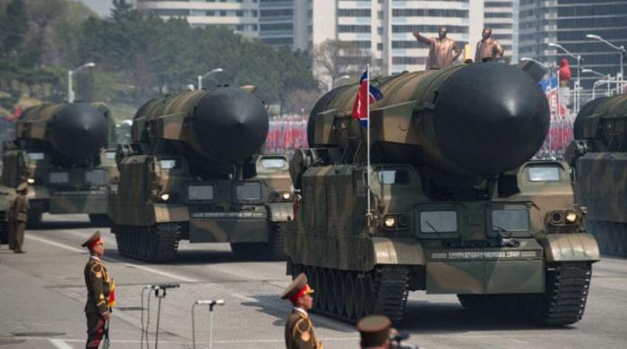 North Korea missile test fails after showcase parade