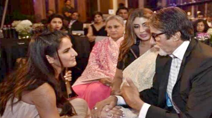 Amitabh Bachchan shares adorable picture of Katrina Kaif with daughter