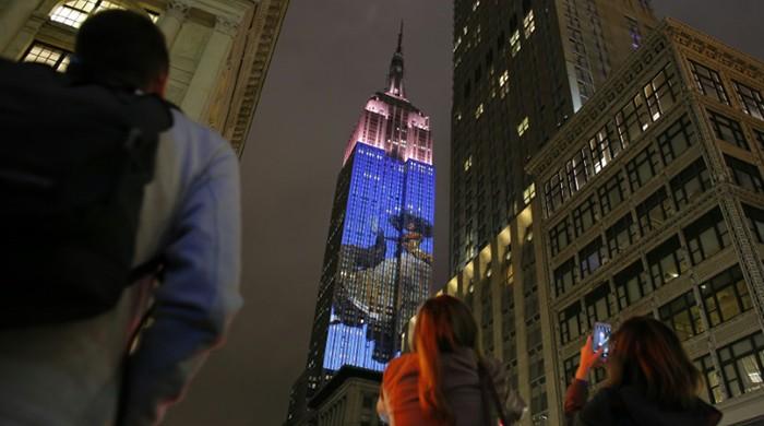 Fashion icons light up NY's Empire State Building