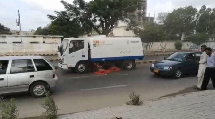 New batch of trash cleaning machinery arrives in Karachi