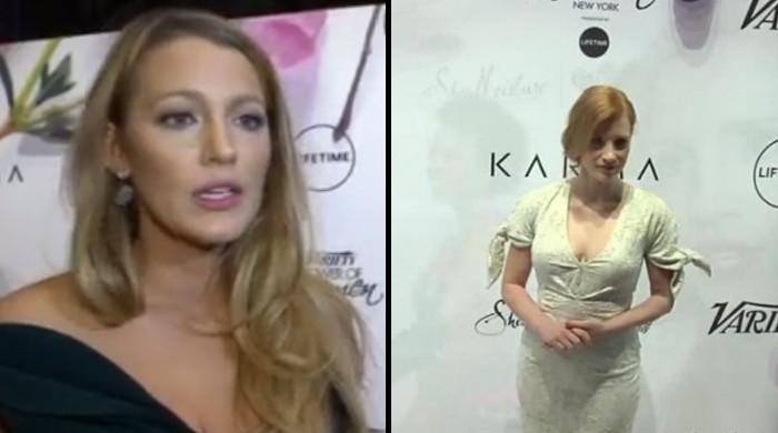 Lively, Chastain, Chelsea Clinton honored for philanthropic work