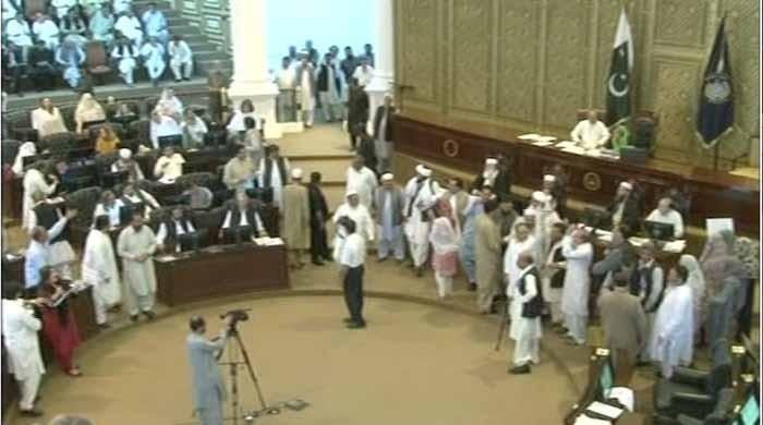 Ruckus in KP Assembly over amendments in KPEC Act