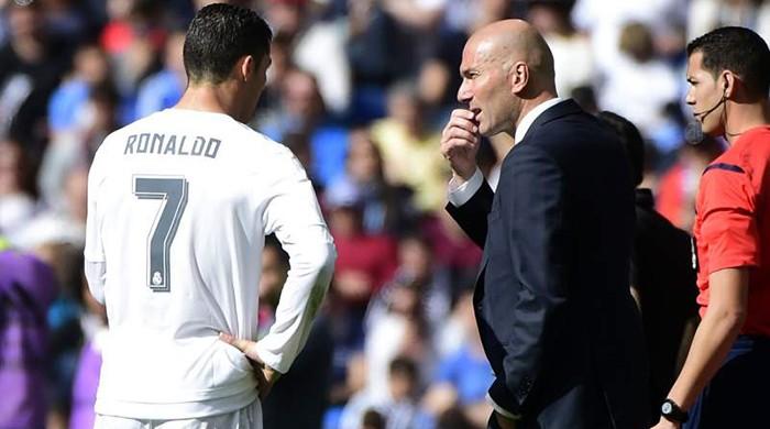 Why is Ronaldo upset with Zidane?