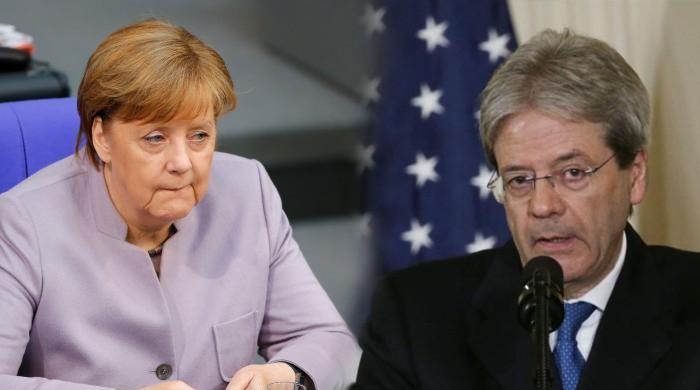 Merkel foresees tough Brexit demands, while Italy PM urges EU to stay united