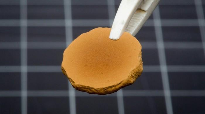 Home-made bricks for a habitat on Mars