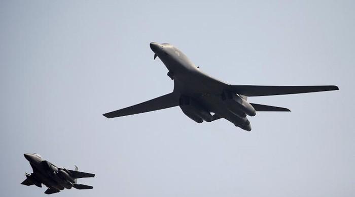 South Korea says US strategic bombers flew over Korean peninsula in joint drill
