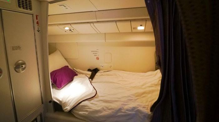 These comfy sleep pods for long-haul flight crews are making the internet jealous