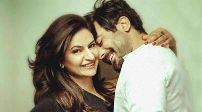 Intimate photoshoot of Fawad Khan with wife leaves the internet jealous