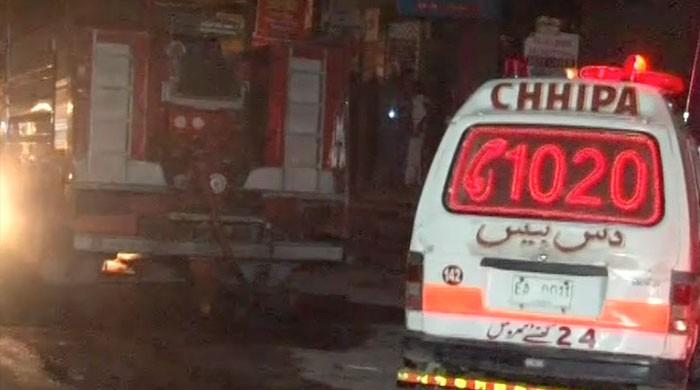 Blaze in basement of Karachi building doused