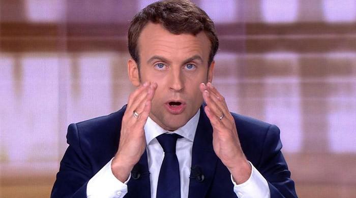 French candidate Macron claims massive hack as emails leaked