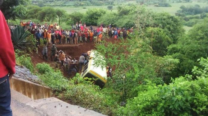 At least 29 schoolchildren killed in Tanzania bus crash