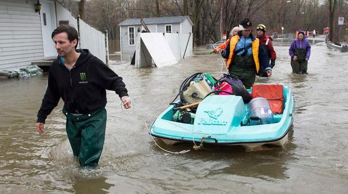 Homes evacuated, military deployed after flooding in Canada