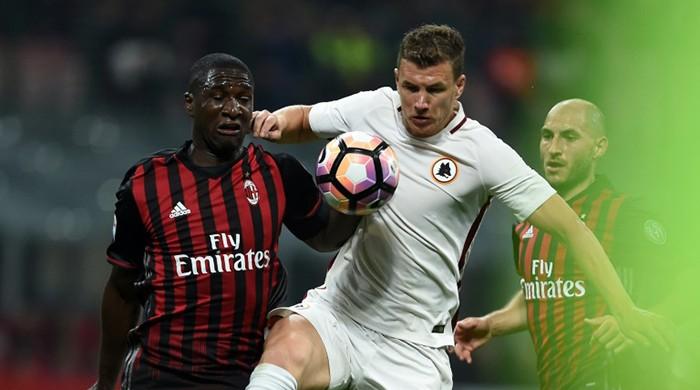 Dzeko double, El Shaarawy strike down mediocre Milan