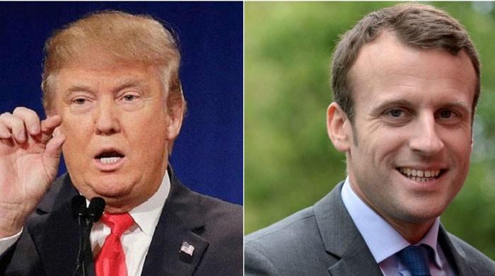 Trump congratulates Macron for ´big win´ in French election