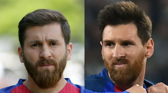 Things get Messi for Iranian lookalike