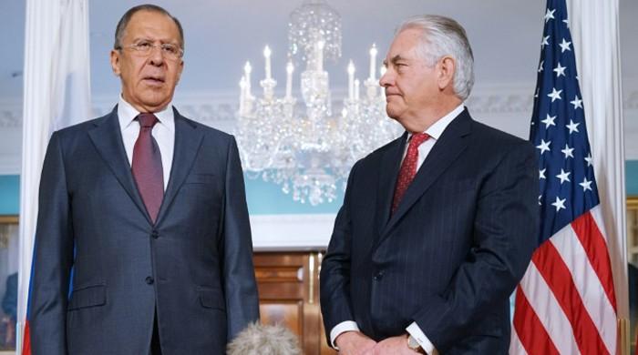 Russia's Lavrov meets Secretary Tillerson ahead of Trump talks