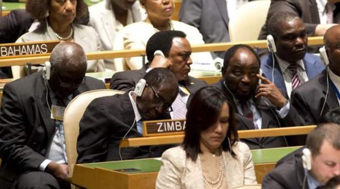 Mugabe not asleep but resting his eyes: spokesman