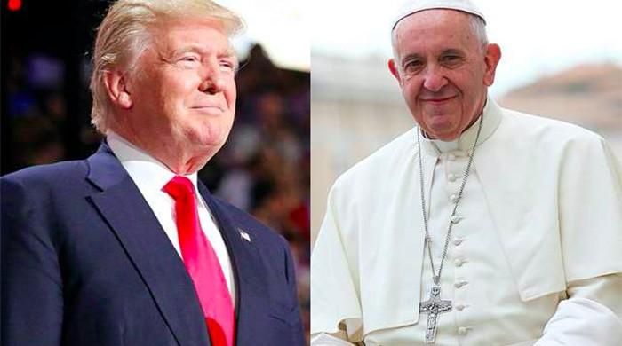 Pope says will be 'sincere' with Trump at Vatican meeting