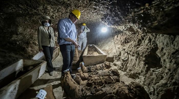 17 mummies discovered in central Egypt