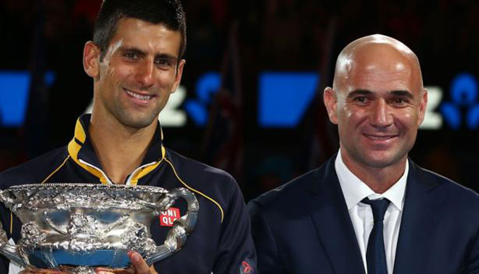 Djokovic names Agassi as coach at French Open