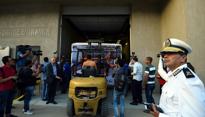 Egyptian Museum overflows with antiquities