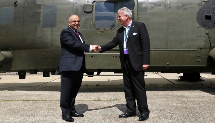 UK handovers Sea King helicopters to Pakistan Navy