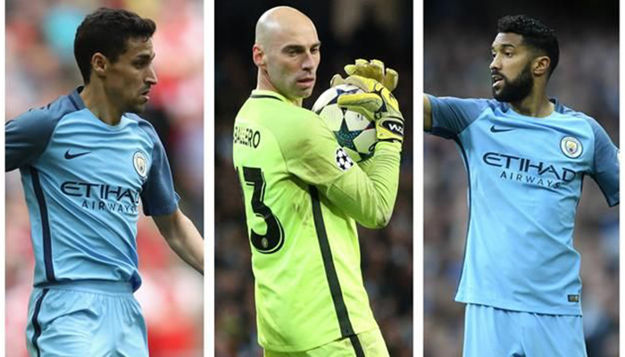 Navas, Clichy, Caballero and Sagan in Manchester City exodus