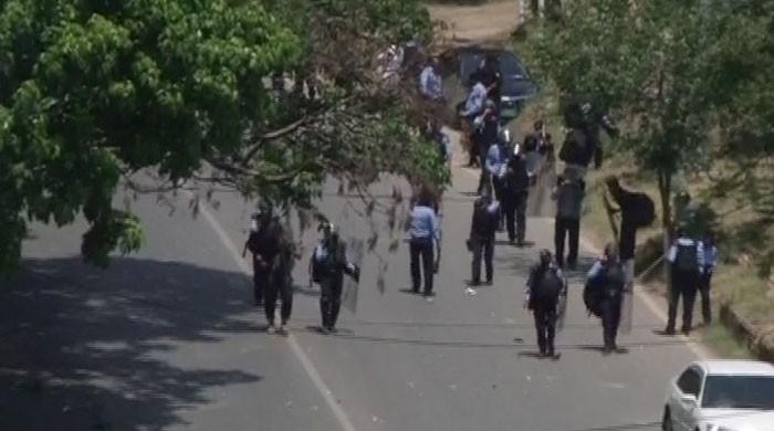 Hours before budget, farmers clash with police in capital's Red Zone