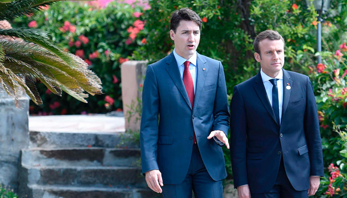 Macron-Trudeau 'bromance' fires up the Internet
