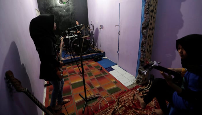 For Indonesia's all-girl heavy metal band, music is the 'voice of