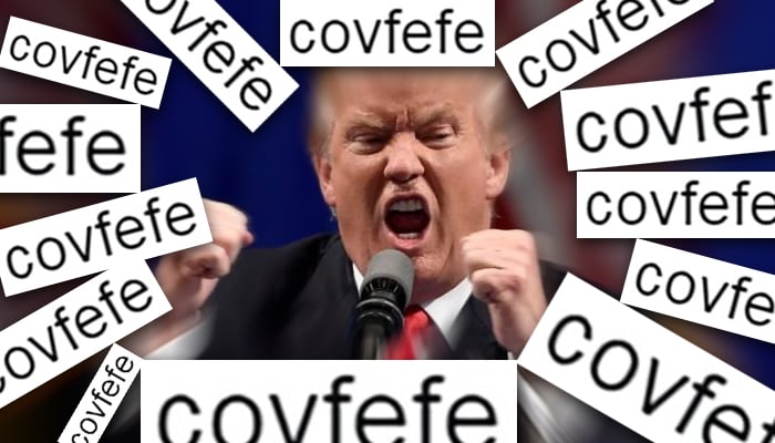 Trump hilariously challenges Twitterati to find 'true meaning of 'covfefe''