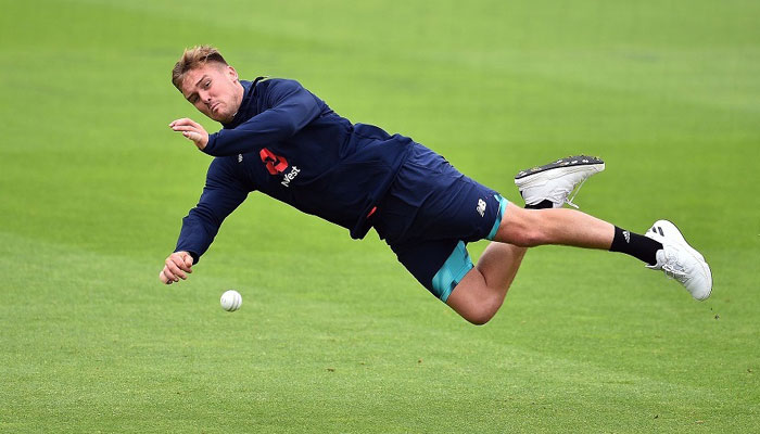 England bowl against Bangladesh in Champions Trophy opener