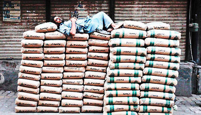 Cement exports declined 45% in May this year