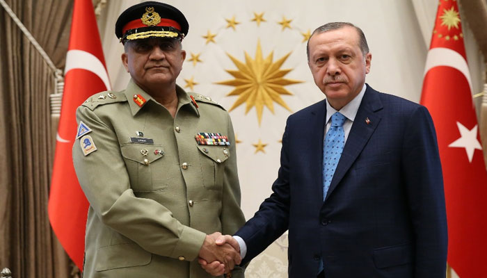 COAS, Turkish president discuss regional security, mutual interest affairs