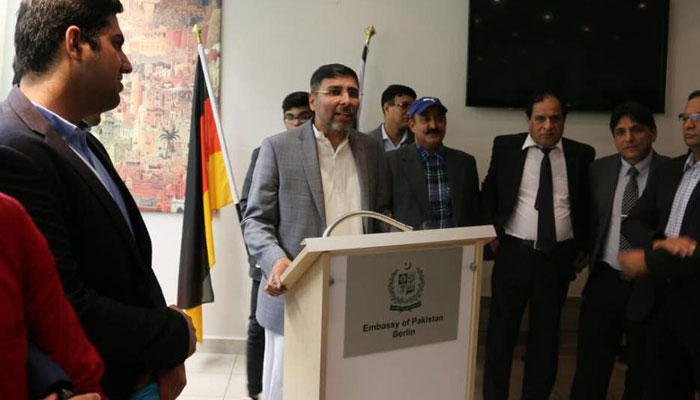 Pakistan envoy to Germany offers condolences over tragic incidents back home