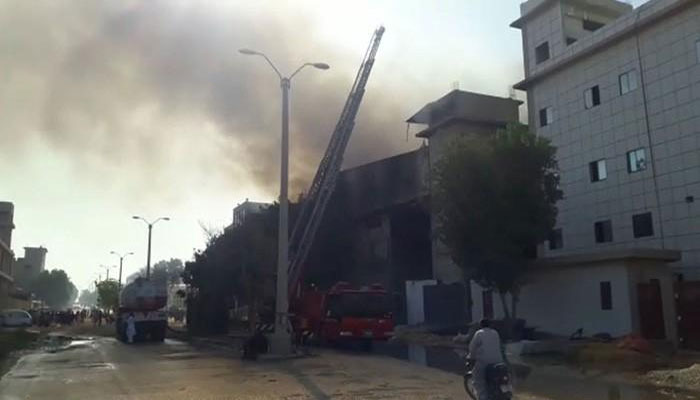 Karachi oil factory fire doused