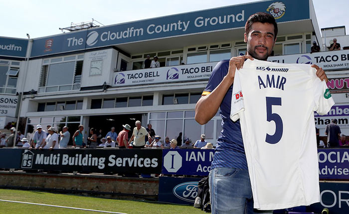 Pakistan star Amir continues form in English county debut