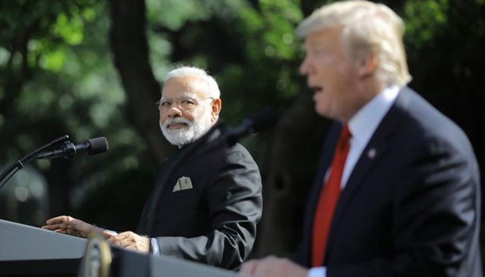 Kashmiris, Sikhs protest Modi visit outside White House 