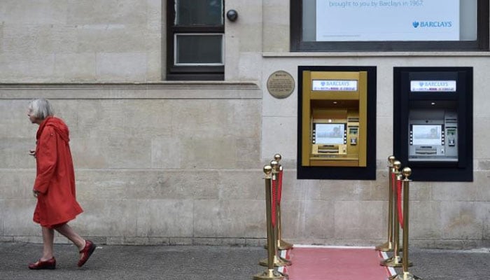 World's first ATM machine turns to gold on 50th birthday 